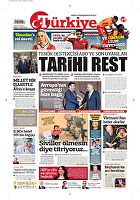 Türkiye Gazetesi e-gazete — 13 Şubat 2018