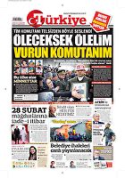 Türkiye Gazetesi e-gazete — 03 Mart 2018
