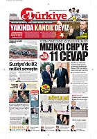 Türkiye Gazetesi e-gazete — 15 Mart 2018