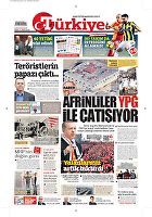 Türkiye Gazetesi e-gazete — 18 Mart 2018