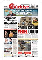 Türkiye Gazetesi e-gazete — 22 Mart 2018