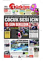 Türkiye Gazetesi e-gazete — 25 Mart 2018