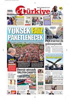 Türkiye Gazetesi e-gazete — 08 Nisan 2018
