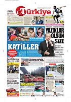 Türkiye Gazetesi e-gazete — 09 Nisan 2018
