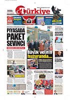 Türkiye Gazetesi e-gazete — 02 Mayıs 2018