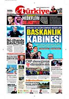 Türkiye Gazetesi e-gazete — 08 Mayıs 2018