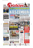 Türkiye Gazetesi e-gazete — 10 Mayıs 2018