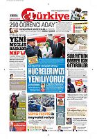Türkiye Gazetesi e-gazete — 14 Mayıs 2018
