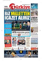 Türkiye Gazetesi e-gazete — 30 Mayıs 2018