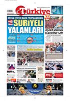 Türkiye Gazetesi e-gazete — 03 Haziran 2018