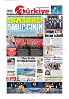 Türkiye Gazetesi e-gazete — 10 Haziran 2018