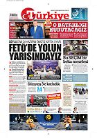 Türkiye Gazetesi e-gazete — 12 Haziran 2018
