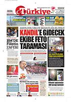 Türkiye Gazetesi e-gazete — 15 Haziran 2018