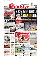 Türkiye Gazetesi e-gazete — 21 Haziran 2018