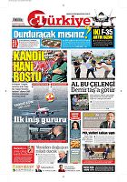 Türkiye Gazetesi e-gazete — 22 Haziran 2018