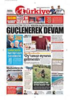 Türkiye Gazetesi e-gazete — 24 Haziran 2018