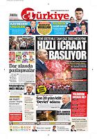 Türkiye Gazetesi e-gazete — 26 Haziran 2018
