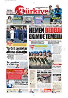 Türkiye Gazetesi e-gazete — 30 Haziran 2018