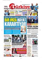 Türkiye Gazetesi e-gazete — 01 Temmuz 2018