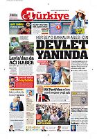 Türkiye Gazetesi e-gazete — 03 Temmuz 2018