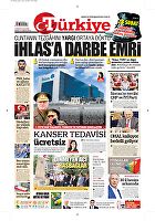 Türkiye Gazetesi e-gazete — 06 Temmuz 2018