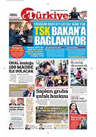 Türkiye Gazetesi e-gazete — 12 Temmuz 2018