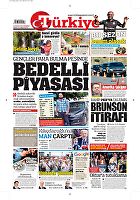 Türkiye Gazetesi e-gazete — 19 Temmuz 2018