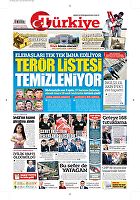 Türkiye Gazetesi e-gazete — 20 Temmuz 2018