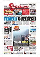 Türkiye Gazetesi e-gazete — 25 Temmuz 2018