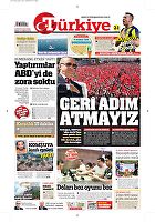 Türkiye Gazetesi e-gazete — 12 Ağustos 2018