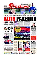 Türkiye Gazetesi e-gazete — 18 Ağustos 2018