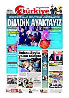 Türkiye Gazetesi e-gazete — 19 Ağustos 2018