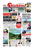 Türkiye Gazetesi e-gazete — 26 Ağustos 2018