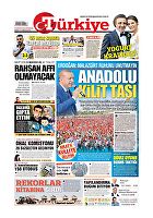 Türkiye Gazetesi e-gazete — 27 Ağustos 2018