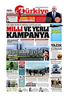 Türkiye Gazetesi e-gazete — 29 Ağustos 2018