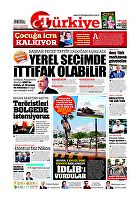 Türkiye Gazetesi e-gazete — 05 Eylül 2018