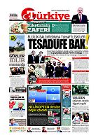 Türkiye Gazetesi e-gazete — 07 Eylül 2018