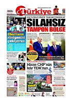 Türkiye Gazetesi e-gazete — 18 Eylül 2018