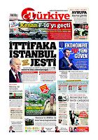 Türkiye Gazetesi e-gazete — 21 Eylül 2018