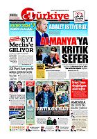 Türkiye Gazetesi e-gazete — 27 Eylül 2018
