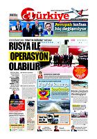 Türkiye Gazetesi e-gazete — 28 Eylül 2018