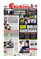 Türkiye Gazetesi e-gazete — 09 Ekim 2018