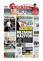 Türkiye Gazetesi e-gazete — 13 Ekim 2018