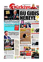 Türkiye Gazetesi e-gazete — 16 Ekim 2018
