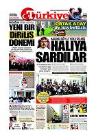 Türkiye Gazetesi e-gazete — 22 Ekim 2018