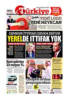 Türkiye Gazetesi e-gazete — 24 Ekim 2018
