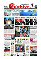 Türkiye Gazetesi e-gazete — 25 Ekim 2018