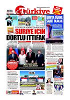 Türkiye Gazetesi e-gazete — 28 Ekim 2018