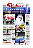Türkiye Gazetesi e-gazete — 31 Ekim 2018