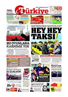 Türkiye Gazetesi e-gazete — 18 Kasım 2018